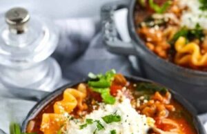 Sup Lasagna: Kelezatan Tak Terbantahkan yang Layak Dicicipi dengan Kebahagiaan