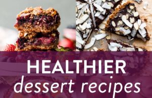 20+ Resep Makanan Penutup & Camilan Sehat