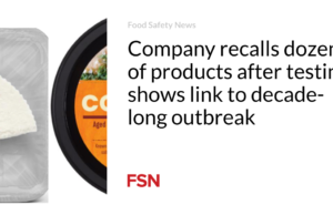 Perusahaan menarik kembali lusinan produk setelah pengujian menunjukkan kaitannya dengan wabah yang telah berlangsung selama satu dekade