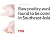Pencucian unggas mentah merupakan hal yang umum di Asia Tenggara