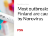 Kebanyakan wabah di Finlandia disebabkan oleh Norovirus