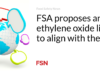 FSA mengusulkan batas etilen oksida agar selaras dengan UE