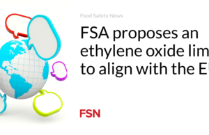 FSA mengusulkan batas etilen oksida agar selaras dengan UE