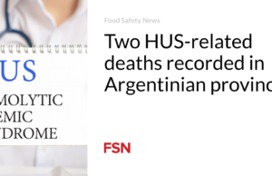 Dua kematian terkait HUS tercatat di provinsi Argentina