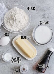Bahan untuk Kue Valentine