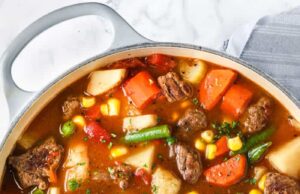 Sup Daging Sapi Sayur: Hidangan Bergizi dengan Anggaran Hemat