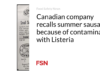 Perusahaan Kanada menarik kembali sosis musim panas karena terkontaminasi Listeria