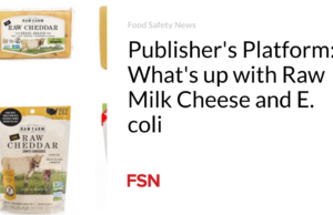 Platform Penerbit: Ada apa dengan Keju Susu Mentah dan E. coli