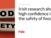 Penelitian di Irlandia menunjukkan keyakinan yang tinggi terhadap keamanan pangan