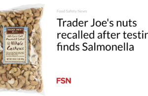 Kacang Trader Joe ditarik kembali setelah pengujian menemukan Salmonella
