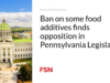 Larangan beberapa bahan tambahan makanan mendapat tentangan di Badan Legislatif Pennsylvania