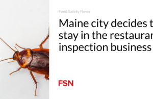 Kota Maine memutuskan untuk tetap dalam bisnis inspeksi restoran