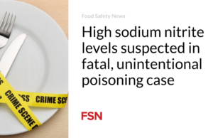 Kadar natrium nitrit yang tinggi diduga menyebabkan kasus keracunan yang fatal dan tidak disengaja