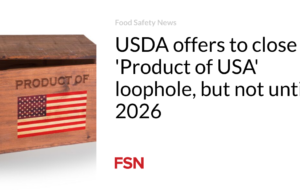 USDA menawarkan untuk menutup celah ‘Produk AS’, tetapi tidak sampai tahun 2026