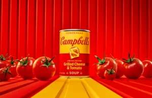 Campbell’s meluncurkan rasa sup pertama dalam waktu terbatas dengan keju panggang dan tomat