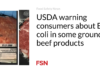 USDA memperingatkan konsumen tentang E. coli pada beberapa produk daging giling