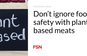 Jangan abaikan keamanan pangan dengan daging nabati