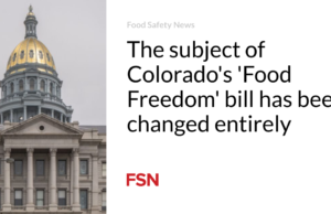 Subyek RUU ‘Kebebasan Pangan’ Colorado telah diubah seluruhnya