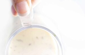 Easy Creamy Garlic Dressing