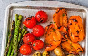 Sayuran Panggang – Habiskan Dengan Uang