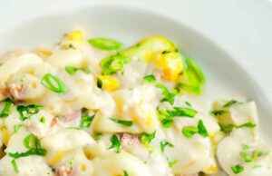 Salad Pasta Tuna Krim yang Lezat