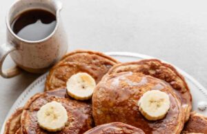Whole Wheat Banana Pancakes