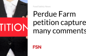 Petisi Perdue Farm mendapat banyak komentar