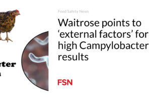 Waitrose menunjuk pada ‘faktor eksternal’ yang menyebabkan tingginya hasil Campylobacter