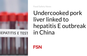 Hati babi yang kurang matang terkait dengan wabah hepatitis E di Tiongkok