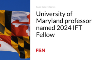 Profesor Universitas Maryland dinobatkan sebagai Rekan IFT 2024