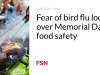 Ketakutan akan flu burung membayangi keamanan pangan pada Hari Peringatan