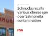 Schnucks mengingat berbagai olesan keju yang terkontaminasi Salmonella
