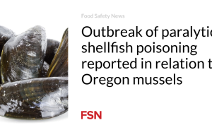 Wabah keracunan kerang lumpuh dilaporkan terkait dengan kerang Oregon