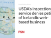 Layanan inspeksi USDA menolak petisi bisnis berbasis web Islandia