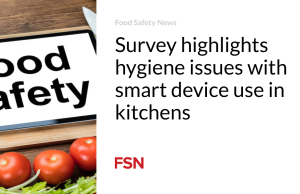 Survei menyoroti masalah kebersihan akibat penggunaan perangkat pintar di dapur
