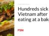 Ratusan orang sakit di Vietnam setelah makan di toko roti