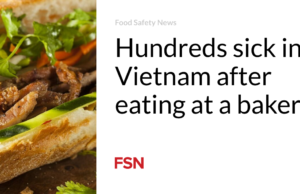 Ratusan orang sakit di Vietnam setelah makan di toko roti