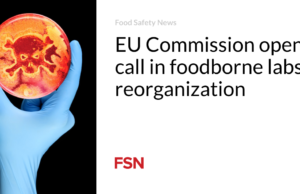 Komisi Uni Eropa menyerukan reorganisasi laboratorium yang ditularkan melalui makanan