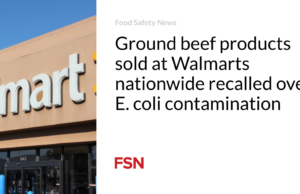 Produk daging giling yang dijual di Walmart secara nasional ditarik kembali karena kontaminasi E. coli