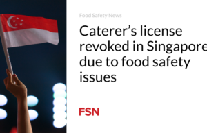 Lisensi Caterer dicabut di Singapura karena masalah keamanan pangan