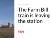 Kereta Farm Bill meninggalkan stasiun