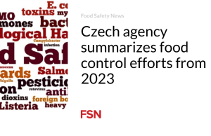 Badan Ceko merangkum upaya pengendalian pangan mulai tahun 2023