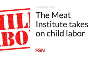 Meat Institute menangani pekerja anak