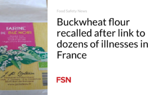 Tepung soba ditarik kembali karena dikaitkan dengan puluhan penyakit di Prancis