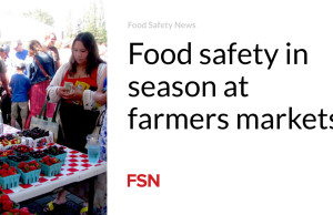 Keamanan pangan pada musim di pasar petani