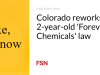 Colorado menyusun ulang undang-undang ‘Forever Chemicals’ yang telah berlaku selama 2 tahun