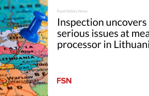 Inspeksi mengungkap masalah serius pada pengolah daging di Lituania