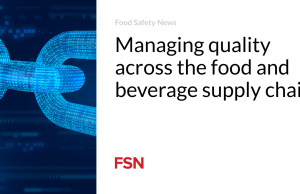 Mengelola kualitas di seluruh rantai pasokan makanan dan minuman