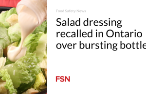 Saus salad diingat di Ontario karena botol pecah
