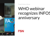 Webinar WHO memperingati hari jadi INFOSAN